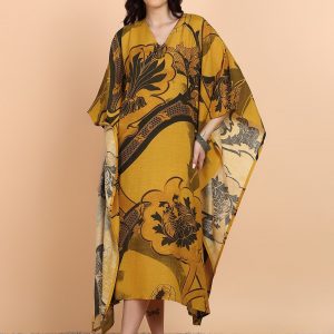Women Floral Printed Floral Kaftan Kurta