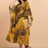 Women Floral Printed Floral Kaftan Kurta - Image 3