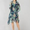 Women Floral Printed Kaftan Dress - Image 4