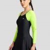 BOLDFIT Women's Colorblocked Swimdress - Image 3