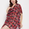 SECRETS BY ZEROKAATA Printed Beach Kaftan - Image 4
