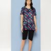 Women's Printed Round-Neck Swimsuit - Image 2