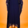 Niira Royal Reverie Blue Kaftan - Image 4
