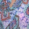 Mod & Shy Lavender & Blue Wrap Sarong - Image 3