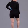 Keepfit Women's UPF40+ Antibacterial Zipper Padded Swimwear Set - Image 2