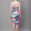 Claura Geometric Printed Swimwear Sarong - Image 3